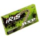Ланцюг привідний IRIS 420 RXP-110 (110 ланок) без O-кілець (відкритий + замок) золотий (крос для 85cc) (21,0KN)