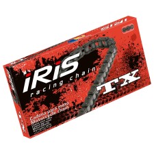Ланцюг привідний IRIS 428 TX-128 (128 ланок) без O-кілець (відкритий + замок) чорний (для 85ccm) (18,5KN)